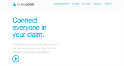 Desktop Screenshot of claimlogik.com